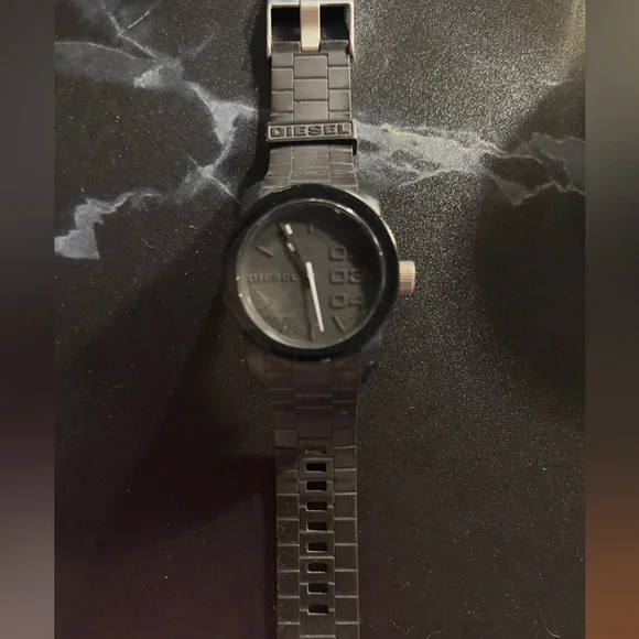 Diesel | Accessories | Diesel Black Stainless Steel Watch  display picture 2
